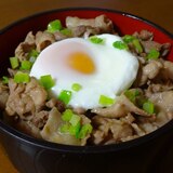 ガッツリ！！豚バラ肉のスタミナ丼